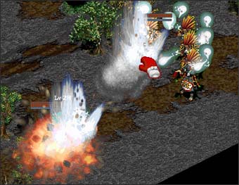 「忠臣の魂」が放つ気功砲